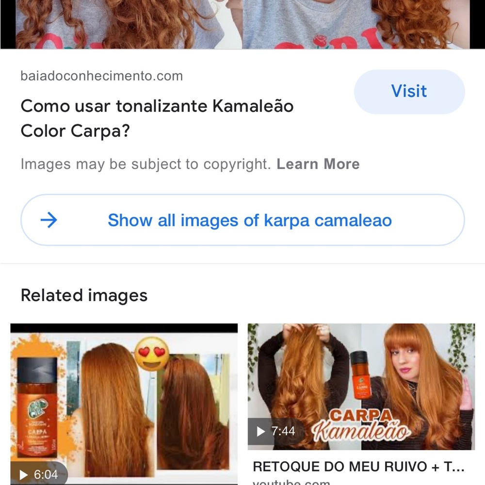 Plant based dye hair color - Picture 7 of 9